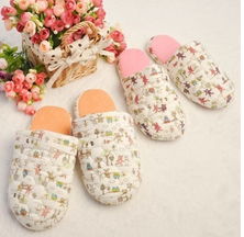 全棉花布涂鴉彩圖軟絨TPR棉拖鞋 價(jià)格、型號(hào)規(guī)格及花布特點(diǎn)解析